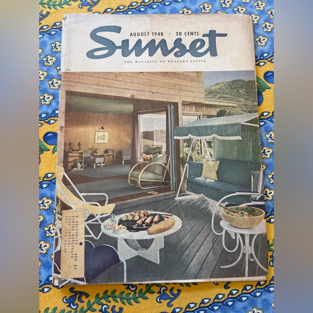 August 1948 Sunset Magazine